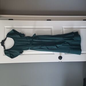 NWOT Forest Green Dress